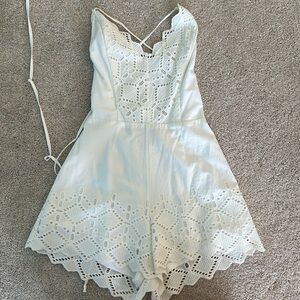 White romper